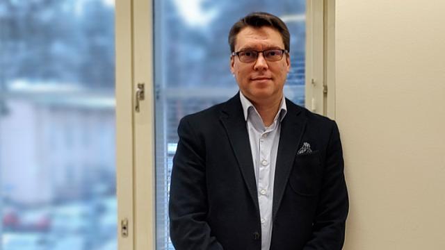 Oma Hämeen tukipalveluiden toimitusjohtaja Ville Vuorijärvi.