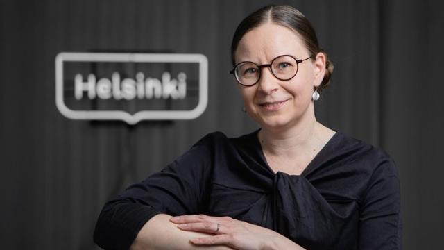 Helsingin kaupungin viestinnän asiantuntija Outi Paasonen.