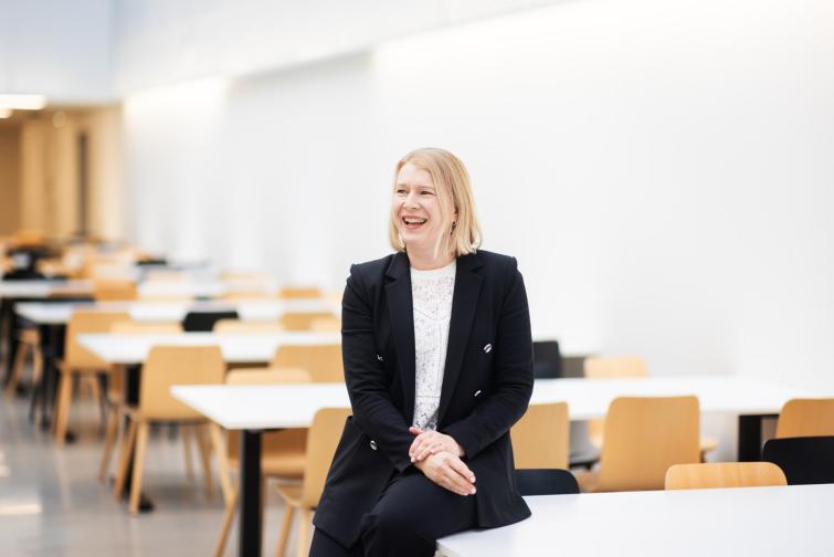 Länsi-Uudenmaan hyvinvointialueen johtaja Sanna Svahn.